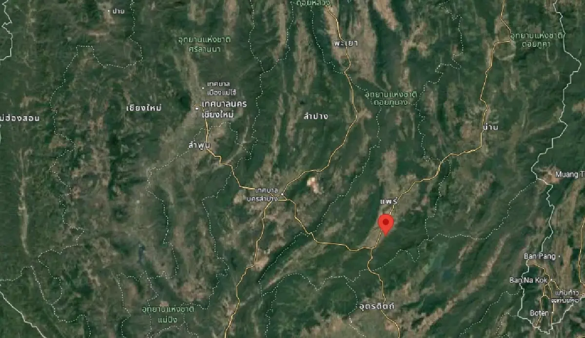 แผ่นดินไหวสะเทือนไทย 2 จังหวัดภาคเหนือ เขย่าเมียนมา 4 ครั้งแรงสุด