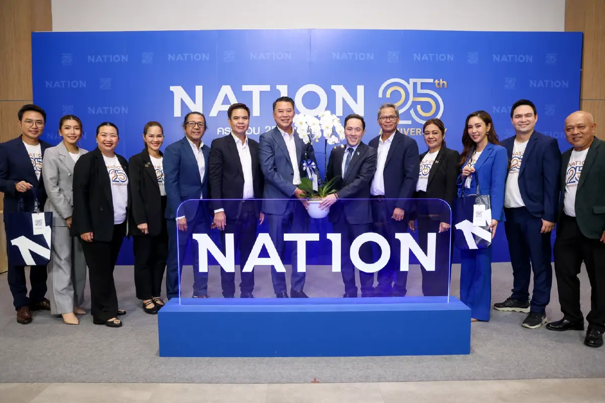 เนชั่น ทีวี เปิดบ้านฉลอง 25 ปี '4 นายกฯ' นักการเมือง นักธุรกิจยินดี