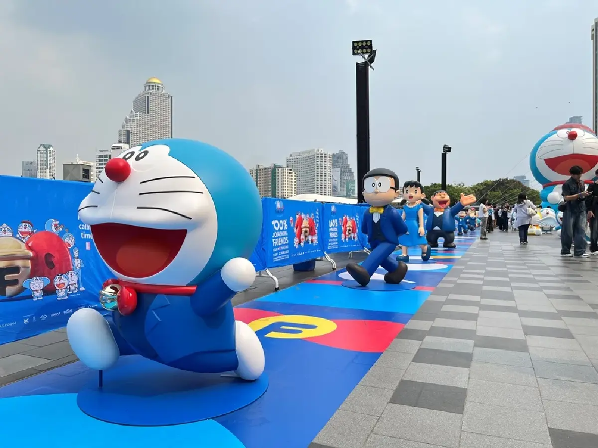 Doraemon สูงเท่าไร "100% Doraemon & Friends Tour in Thailand" มีคำตอบ