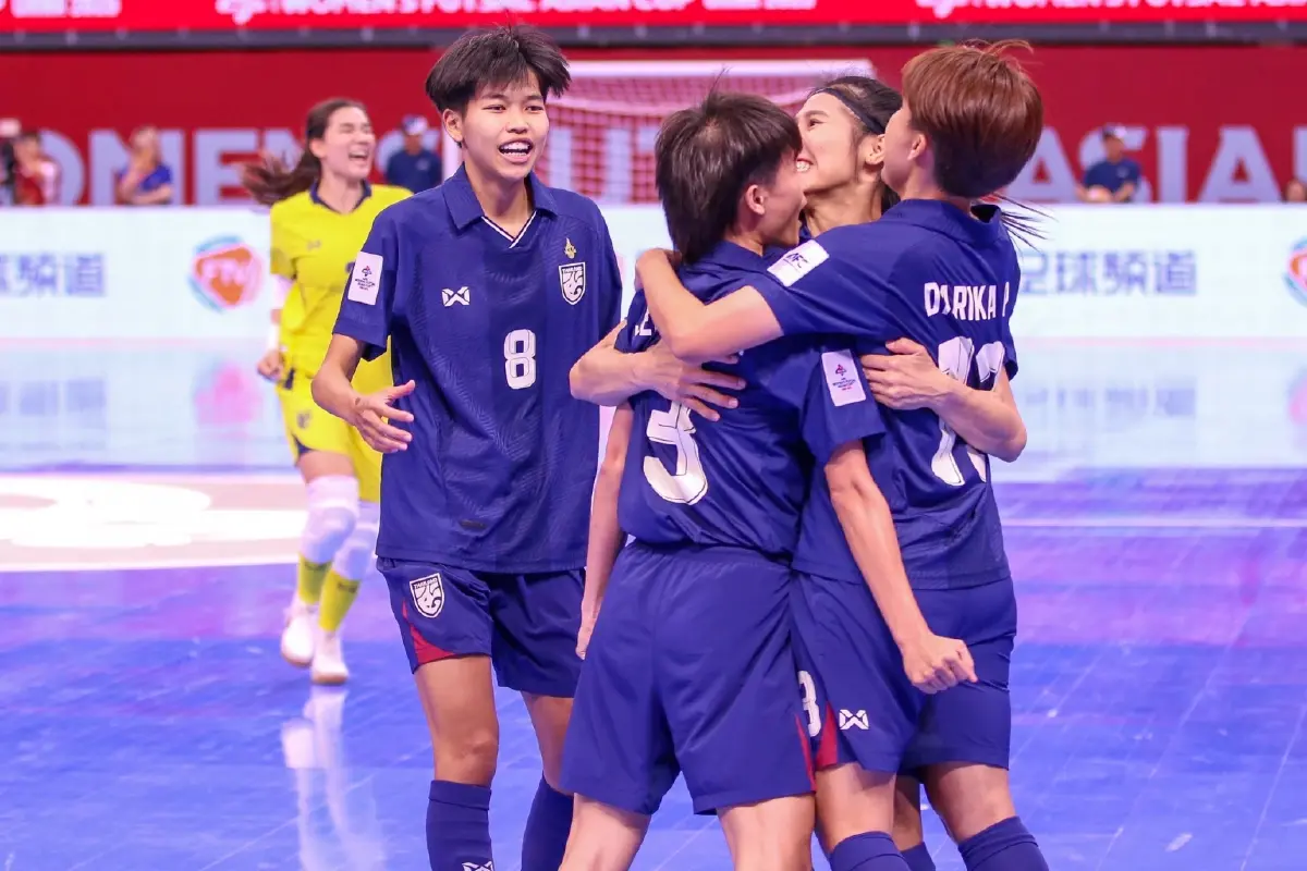 สุดยอด! ฟุตซอลหญิงไทย เฉือนชนะ จีน 3-2 คว้าตั๋วลุยฟุตซอลโลก 2025