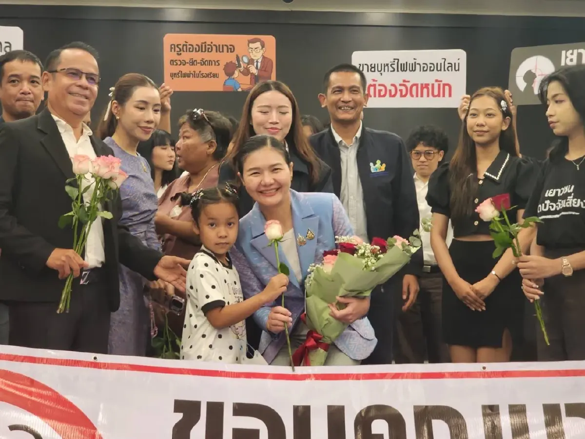 เยาวชนขอบคุณนายกฯ! ชง 4 ข้อ ต้านบุหรี่ไฟฟ้าต่อ ไม่เอาส่วย