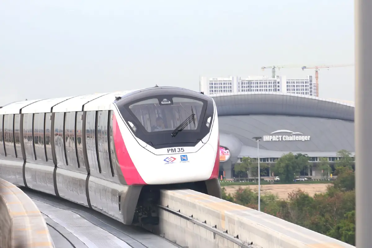 เที่ยวงาน ‘THAIFEX – ANUGA ASIA 2025’ สะดวก! นั่งรถไฟฟ้าสายสีชมพู ตรงเข้า ‘อิมแพ็ค เมืองทองธานี’
