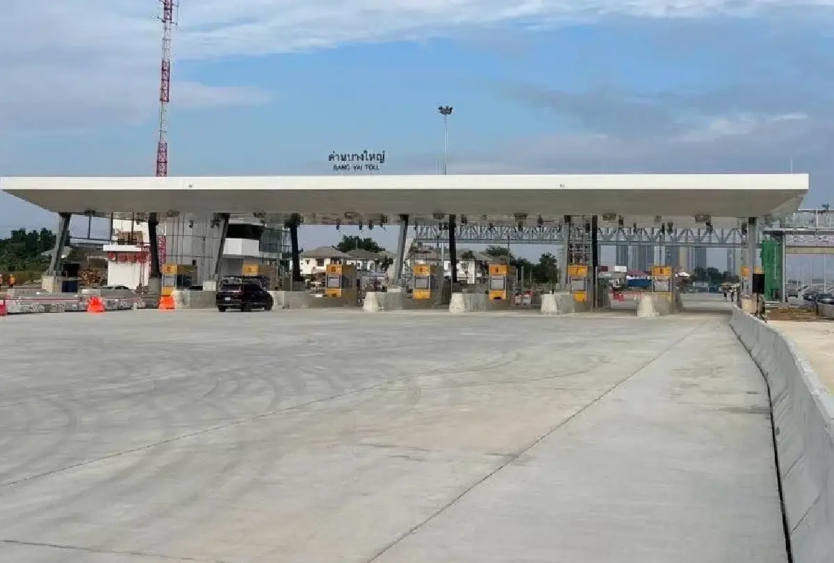 ทางด่วนฟรี ทุกวันศุกร์ ถึงวันจันทร์ มอเตอร์เวย์ M81 บางใหญ่ – กาญฯ