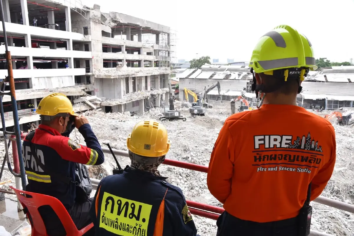 สถานการณ์ตึก สตง. ถล่ม ล่าสุด พบอีก 5 ร่าง เร่งค้นหาตลอด 24 ชั่วโมง