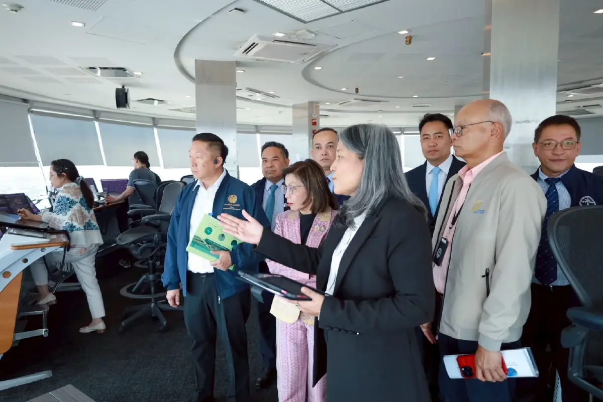 มนพร ลงพื้นที่สุวรรณภูมิ หนุนวิทยุการบินฯ ยกระดับความปลอดภัยรันเวย์ที่ 3