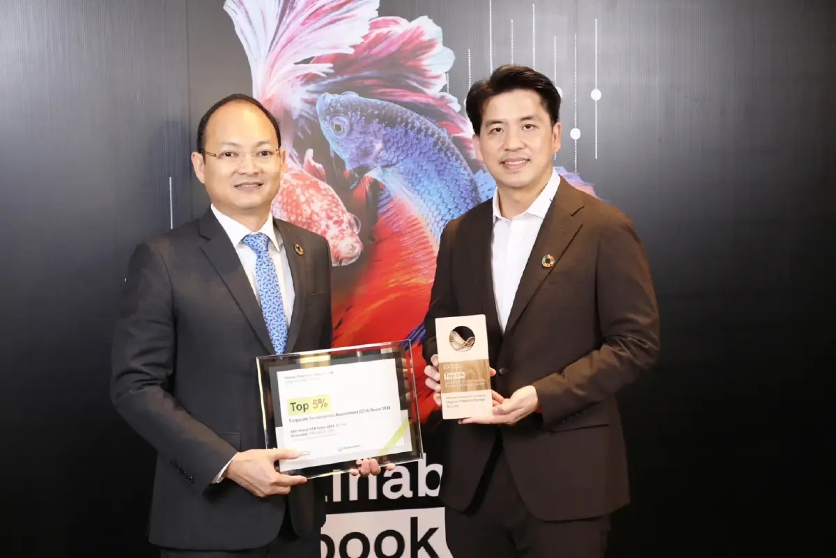 S&P Global มอบโล่รางวัลความยั่งยืนระดับโลกให้ \'เครือซีพี\' หลังติดอันดับ Top 5% กลุ่มอุตสาหกรรม