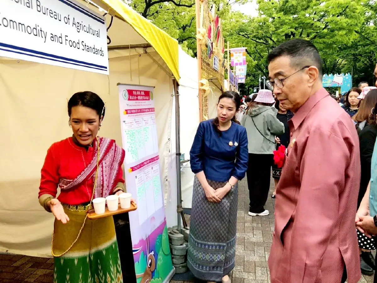มกอช.ขนทัพ โชว์ มาตรฐานสินค้าเกษตรในงานเทศกาลไทย ที่ โตเกียว
