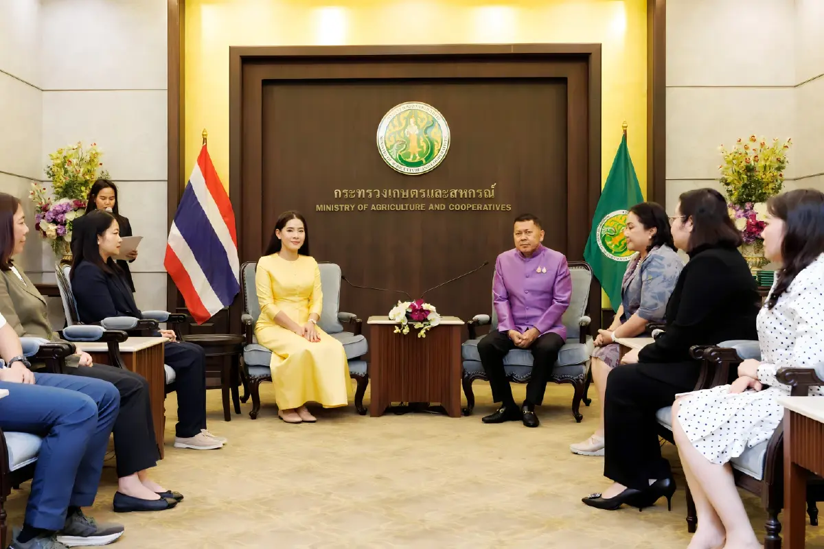 ธันยลักษณ์ พรหมมณี รับเครื่องหมายเชิดชูเกียรติสืบสานเกษตรกรรมยั่งยืน ประจำปี 2568