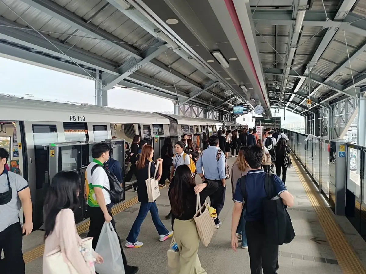 THAIFEX ดันผู้โดยสาร 'สีชมพูเข้าเมืองทอง' พุ่งสูงสุด 1.2 หมื่นคน