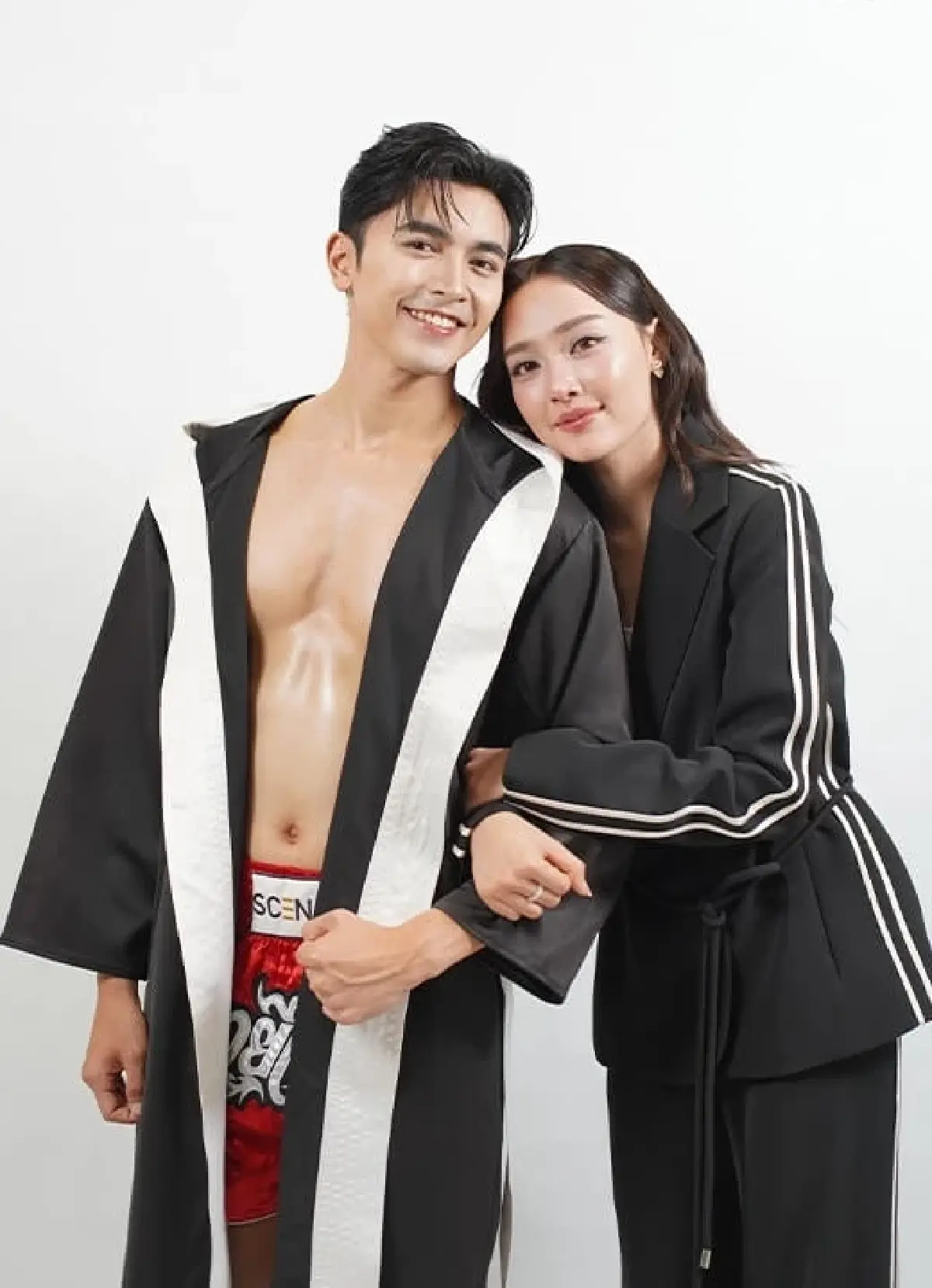 ภณ-น้ำตาล พร้อมเปิดสังเวียนมวยไทย ใน 'นับ8' เริ่มตอนแรก 2 มิ.ย.นี้