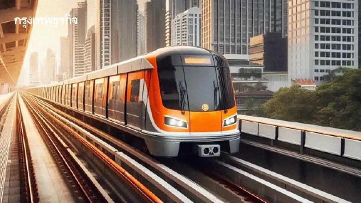 สนข. ปรับเส้นทางจราจร ดินแดง ราชประสงค์ ก่อสร้างรถไฟฟ้าสายสีส้ม