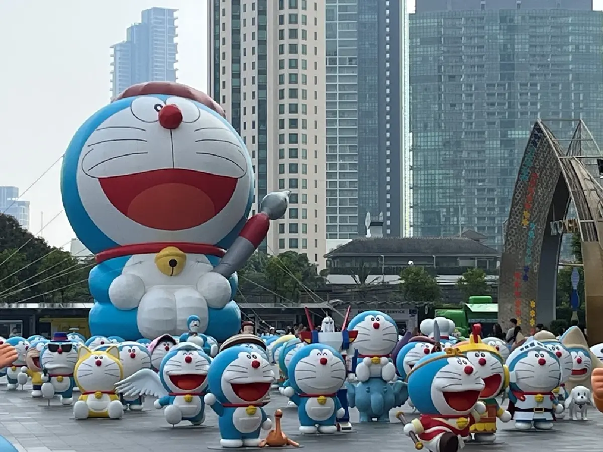 Doraemon สูงเท่าไร "100% Doraemon & Friends Tour in Thailand" มีคำตอบ