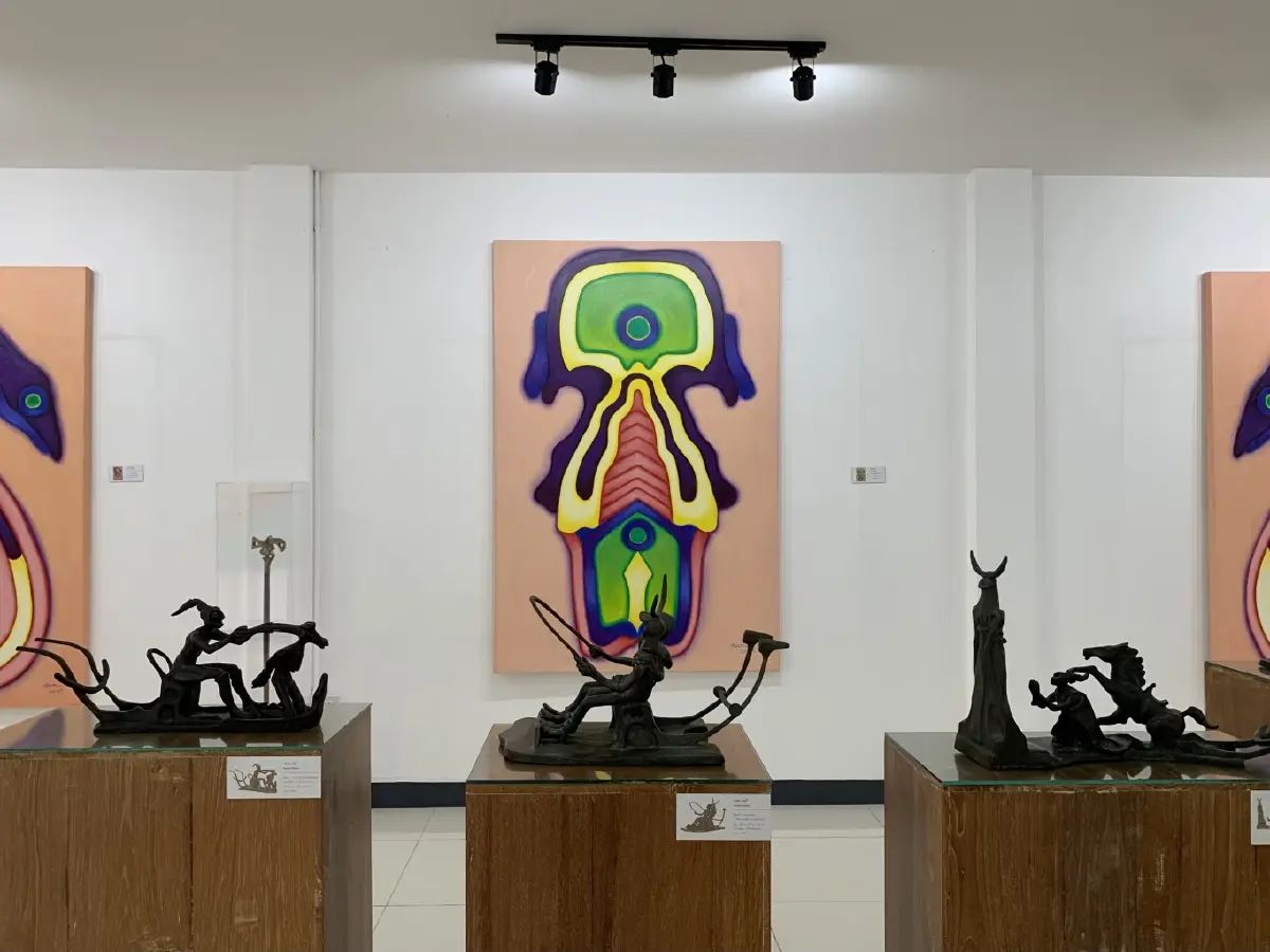 ชมงานศิลป์อินสนธิ์ วงค์สาม มาสเตอร์พีชแห่งรักและศรัทธา