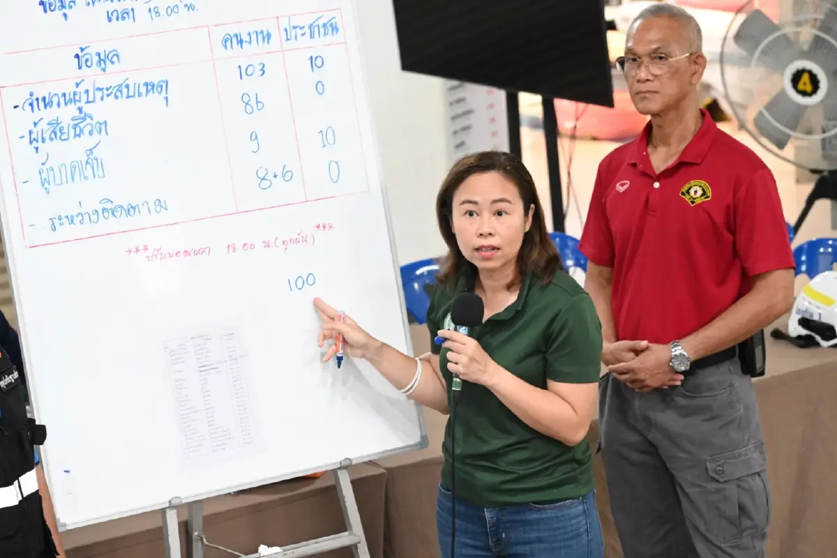 ตึกสตง. ถล่ม ปรับยอดผู้ประสบเหตุ เป็น 109 ราย เร่งหาให้ครบทุกร่าง