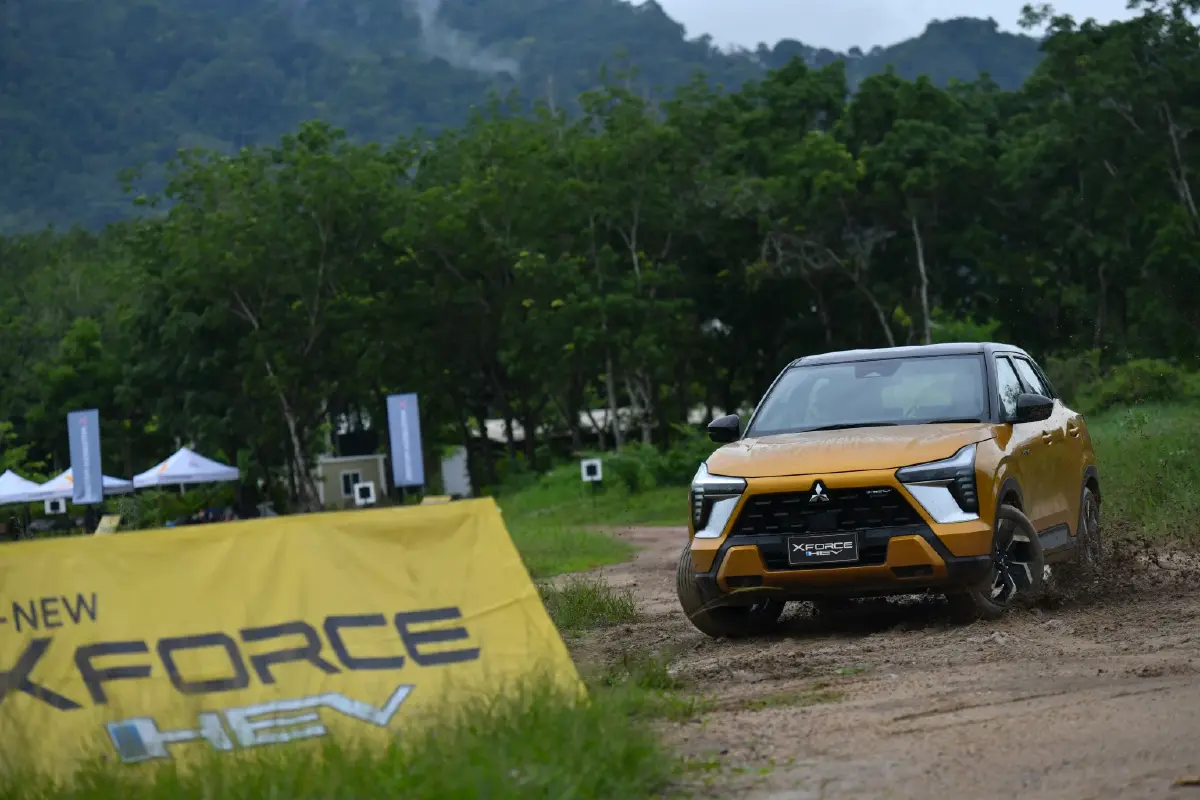 'Mitsubishi Xforce' 2 ล้อ สายลุย ขับสนุก มีทาง ไม่มีทาง ก็พร้อมไป