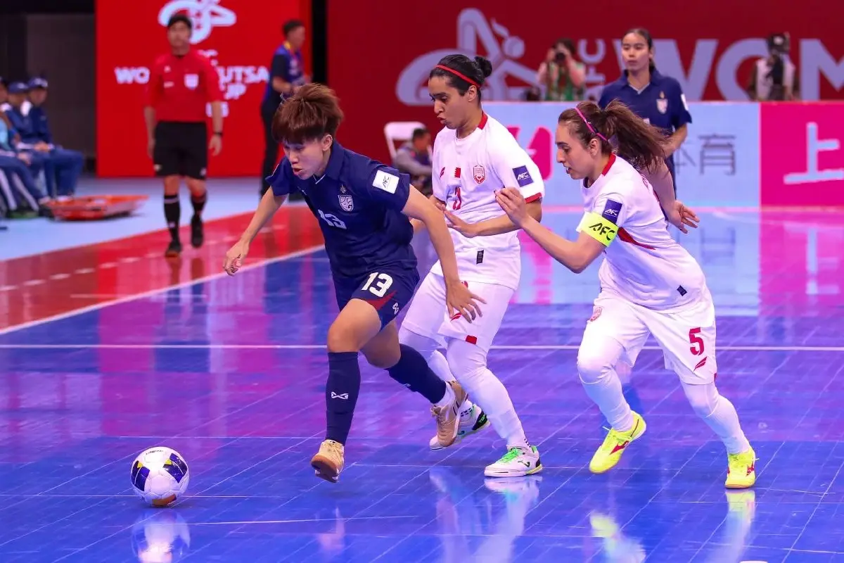 ฟุตซอลหญิงไทย ชนะ บาห์เรน 4-0 ประเดิมศึก ชิงแชมป์เอเชีย 2025 นัดแรก