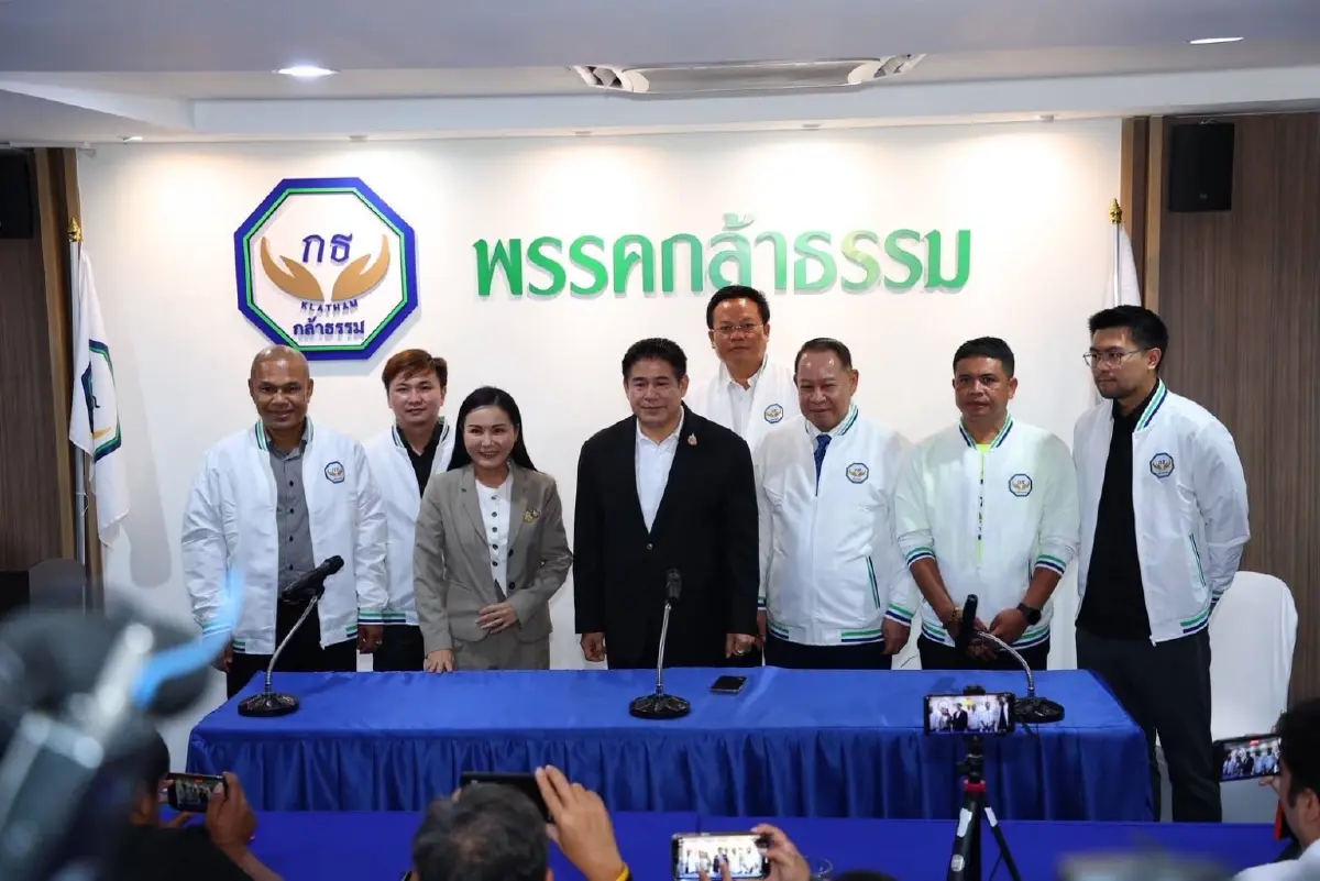 ‘ธรรมนัส’ ชี้ ‘กล้าธรรม’ เนื้อหอม ‘สส.ฝ่ายค้าน’ หลายพรรคจ่อซบ