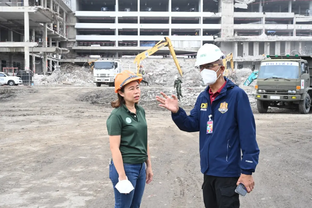 ตึกสตง. ถล่ม ปรับยอดผู้ประสบเหตุ เป็น 109 ราย เร่งหาให้ครบทุกร่าง