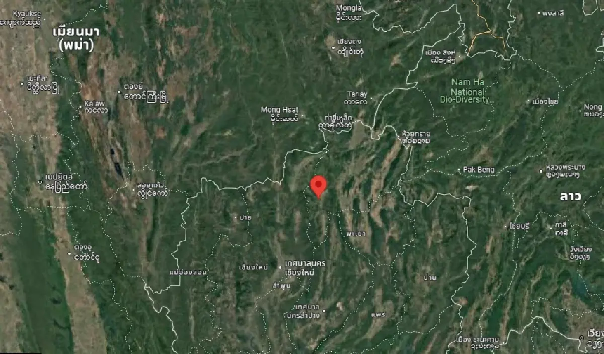 แผ่นดินไหวเกิดใหม่ 3 ประเทศ เมียนมา ลาว ไทย แรงสุด สะเทือนเชียงราย