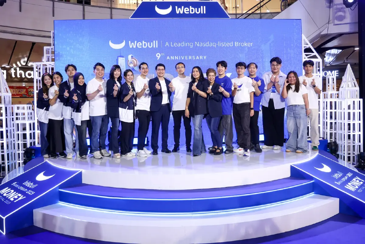 Webull Thailand ครบ 1 ปี เตรียมยก ‘หุ้นไทย’ เสิร์ฟนักลงทุน ตั้งเป้าผู้ใช้แตะ 1 ล้านคน