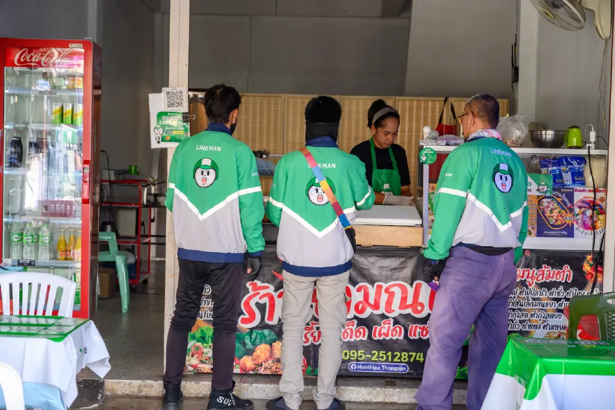 ‘LINE MAN’ เปิดบริการที่เมืองประจวบฯ หวังช่วยลดผลกระทบ 'foodpanda' ปิดตัว