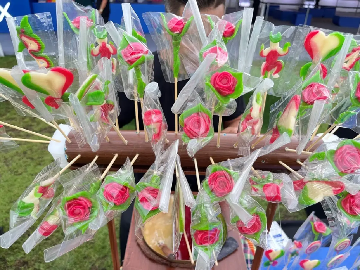 ทำยาดม กางเก้าอี้ผ้าใบนอนชม KAWS:HOLIDAY THAILAND กลางสนามหลวง