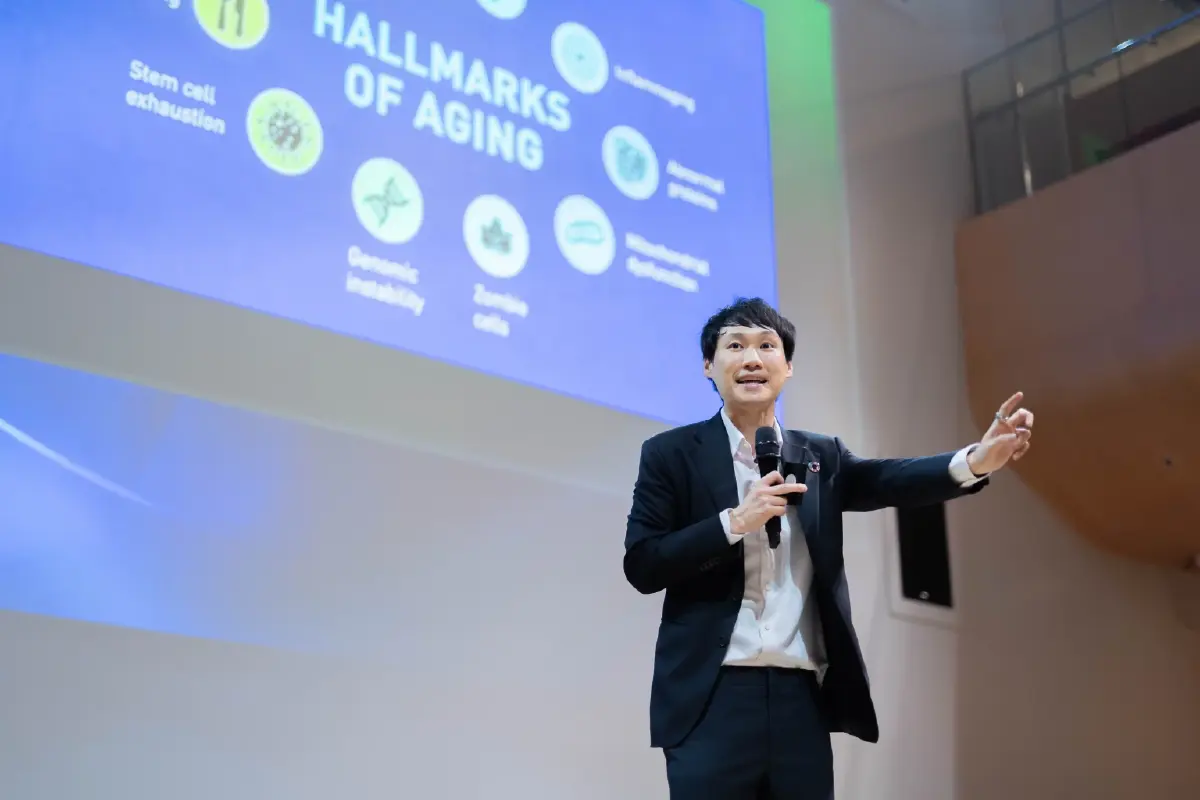 'ท๊อป จิรายุส' รุก StayGold Meetup ปลดล็อกวิทยาศาสตร์ยืดชีวิต