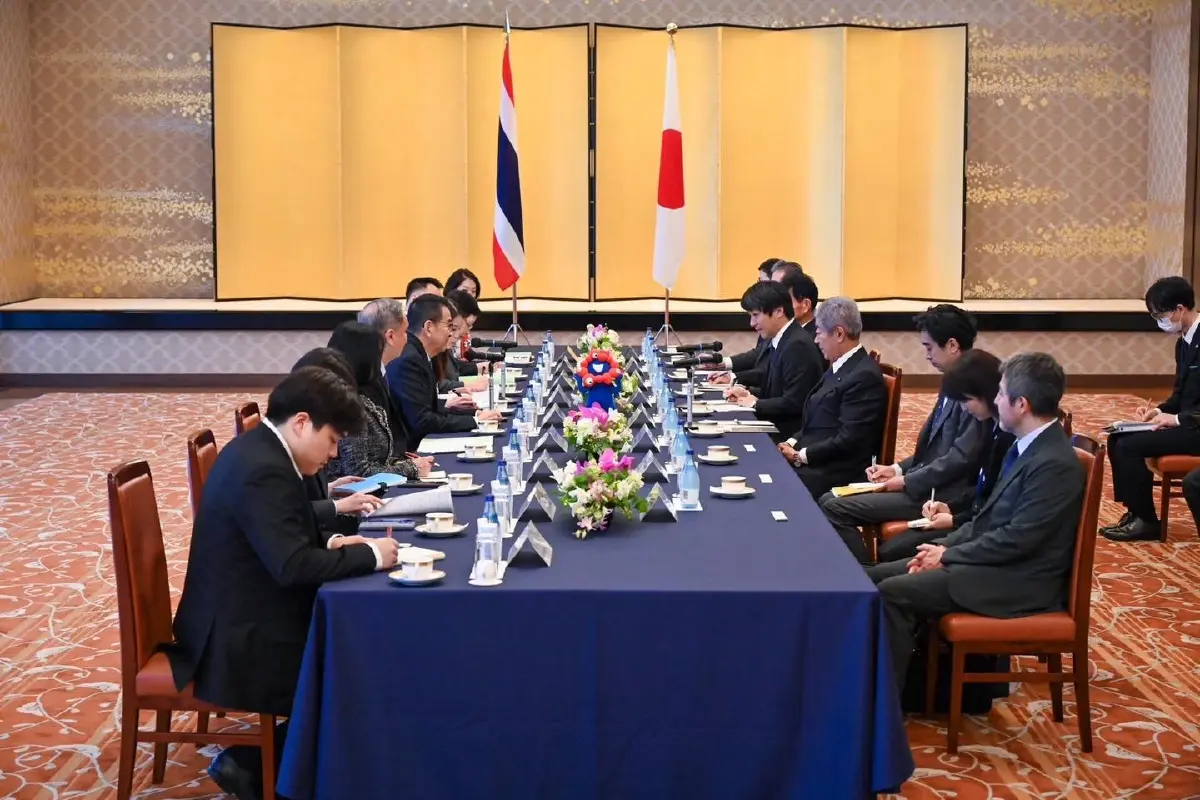 'มาริษ เสงี่ยมพงษ์" หารือทวิภาคี รัฐมนตรีต่างประเทศญี่ปุ่น