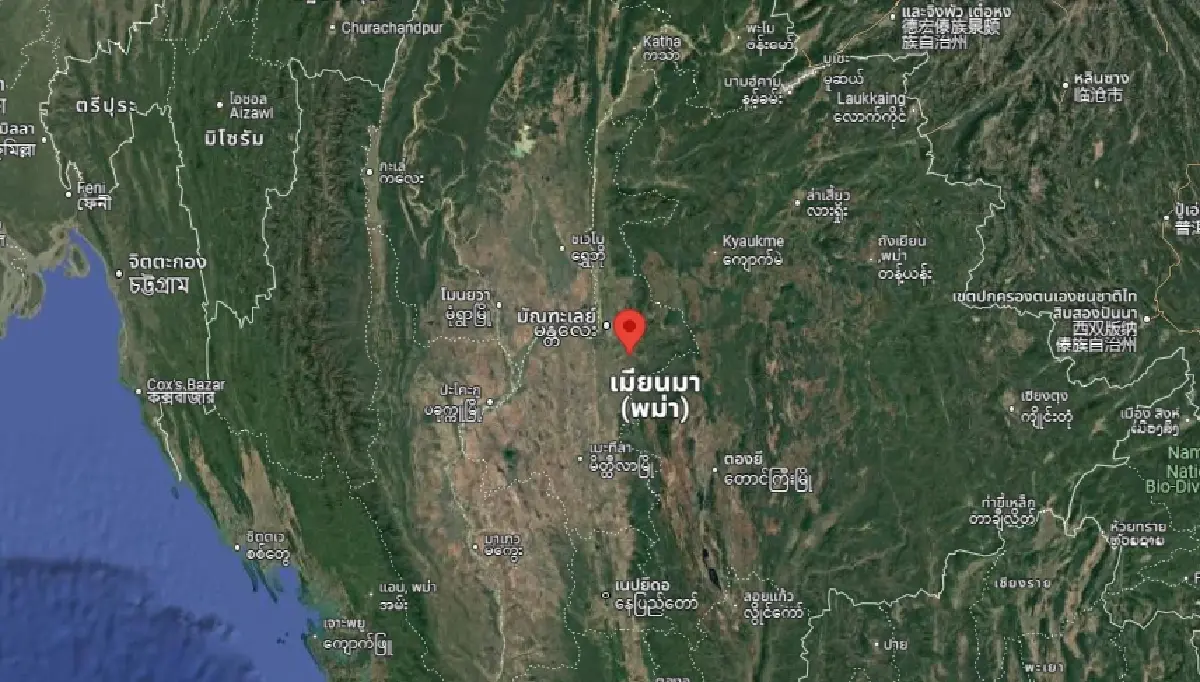 แผ่นดินไหวเกิดใหม่ 3 ประเทศ เมียนมา ลาว ไทย แรงสุด สะเทือนเชียงราย