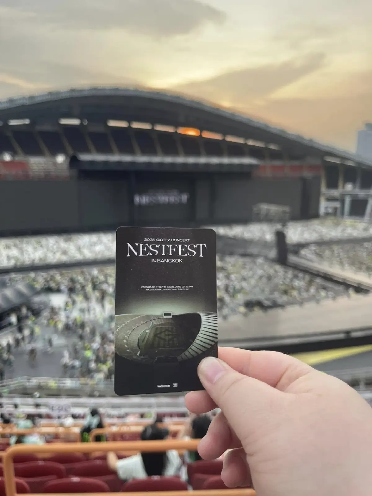 ไปคอนเสิร์ต #GOT7inราชมัง Day2 อากาเซ่เตรียมพร้อม เช็กเส้นทาง