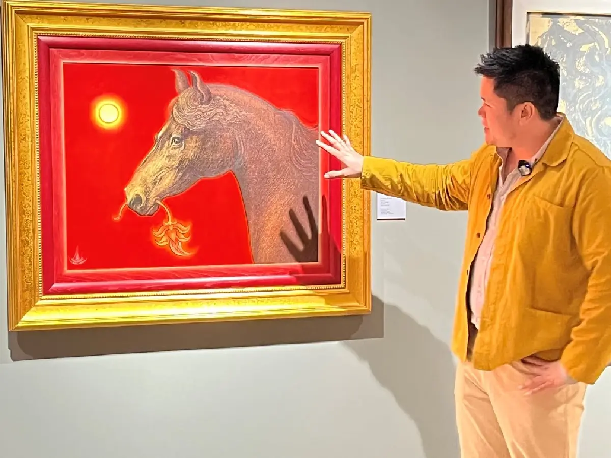 เบญจภาคีงานศิลปะไทย งามตระการภาพชุด ‘บึงบัว’ ทวี นันทขว้าง