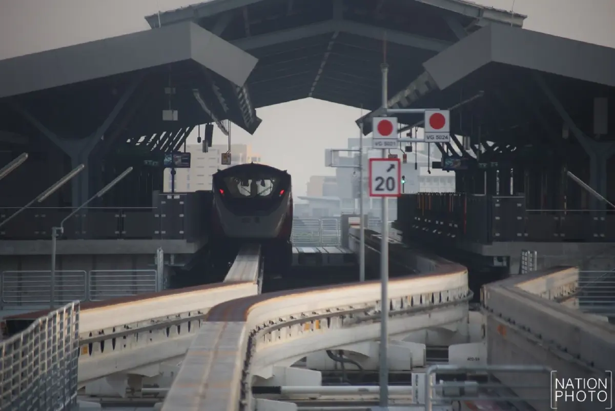 ประชาชนแตะ 6 พันคน แห่ใช้บริการวันแรก 'สายสีชมพู' เชื่อมเมืองทอง