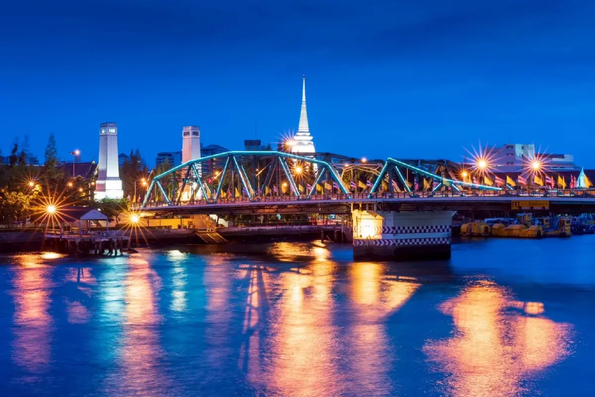 เช็ก 7 จุด เปิดไฟประดับสะพานข้ามแม่น้ำเจ้าพระยา 2-4 มิถุนายน 2568