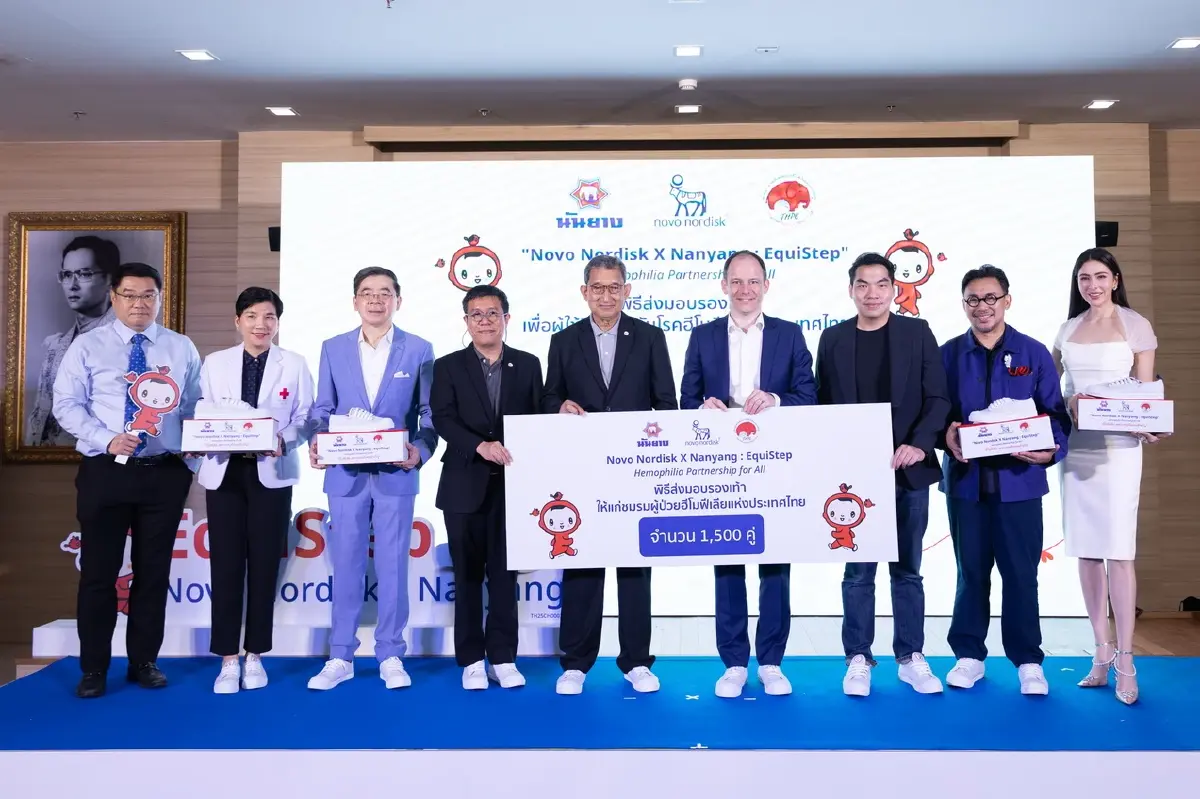 ‘EquiStep’ ส่งมอบรองเท้า ดูแลรักษา'ผู้ป่วยฮีโมฟีเลีย'อย่างเท่าเทียม