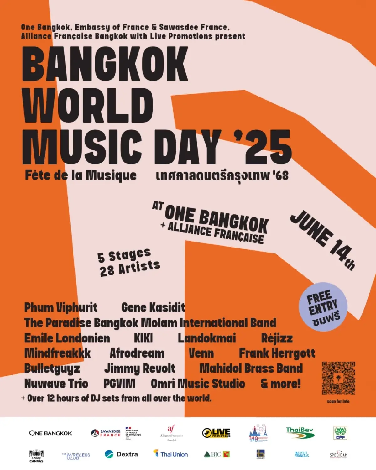 “เทศกาลดนตรีกรุงเทพฯ ’68” ยกบรรยากาศฝรั่งเศสมาไว้ใจกลางกรุง