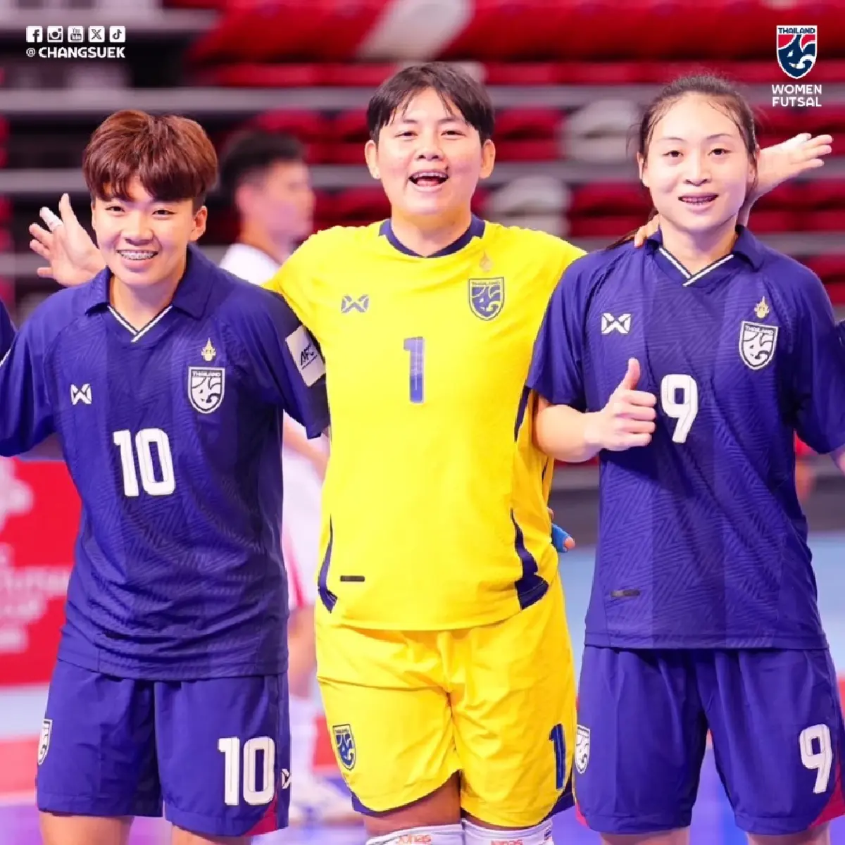 ถ่ายทอดสดฟุตซอล 'ทีมชาติไทย พบ จีน' รอบรอง ชิงแชมป์เอเชีย 2025