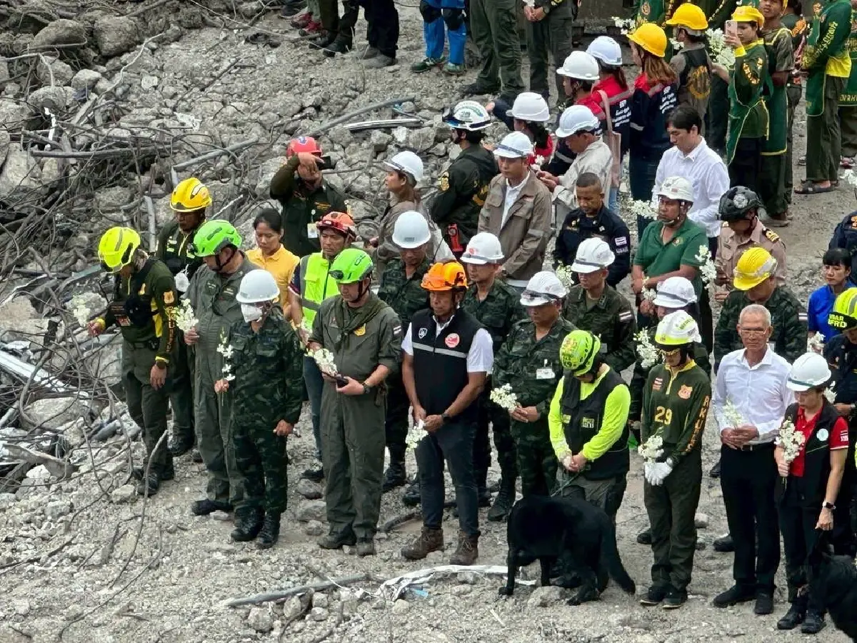 ปิดฉาก 48 วันภารกิจกู้ภัยตึก สตง. ถล่ม นำทุกร่างกลับบ้าน ทำบุญใหญ่