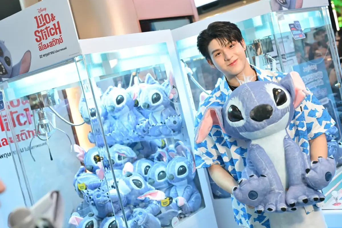 น่ารักแพ็คคู่ ‘สกาย – สติทช์’ ในงานเปิดตัว 'Lilo & Stitch'