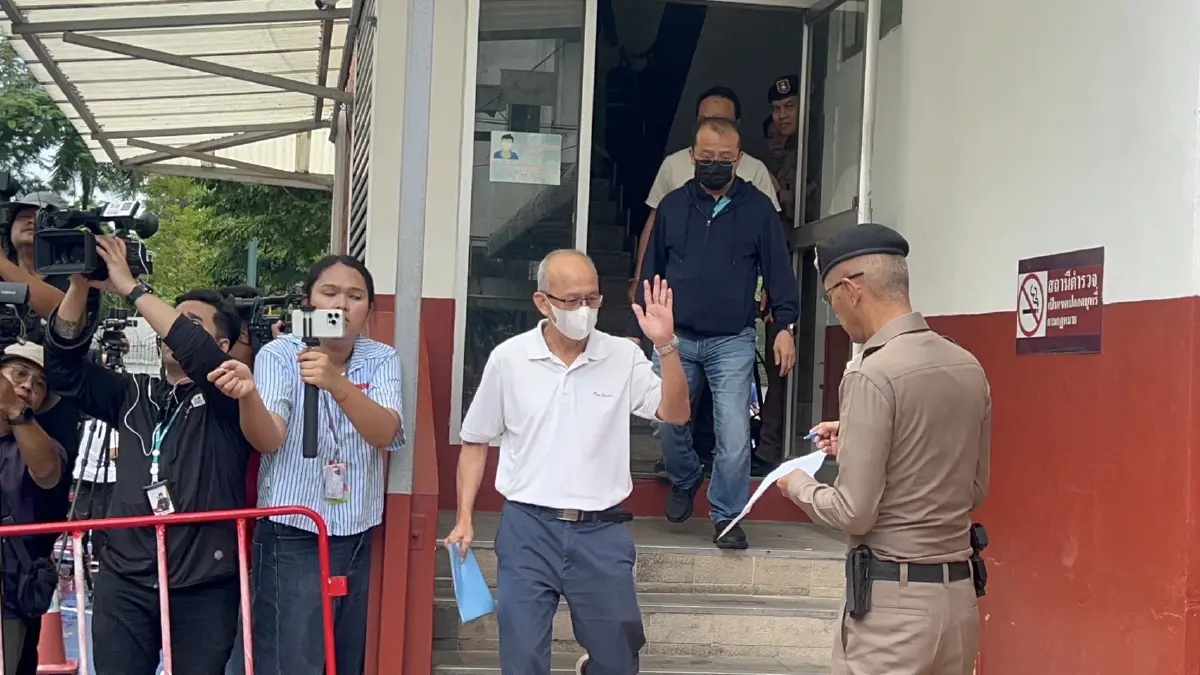 คุมตัว 15 ผู้ต้องหา ตึกสตง.ถล่ม ส่งศาล 'เปรมชัย' นั่งรถกระบะ