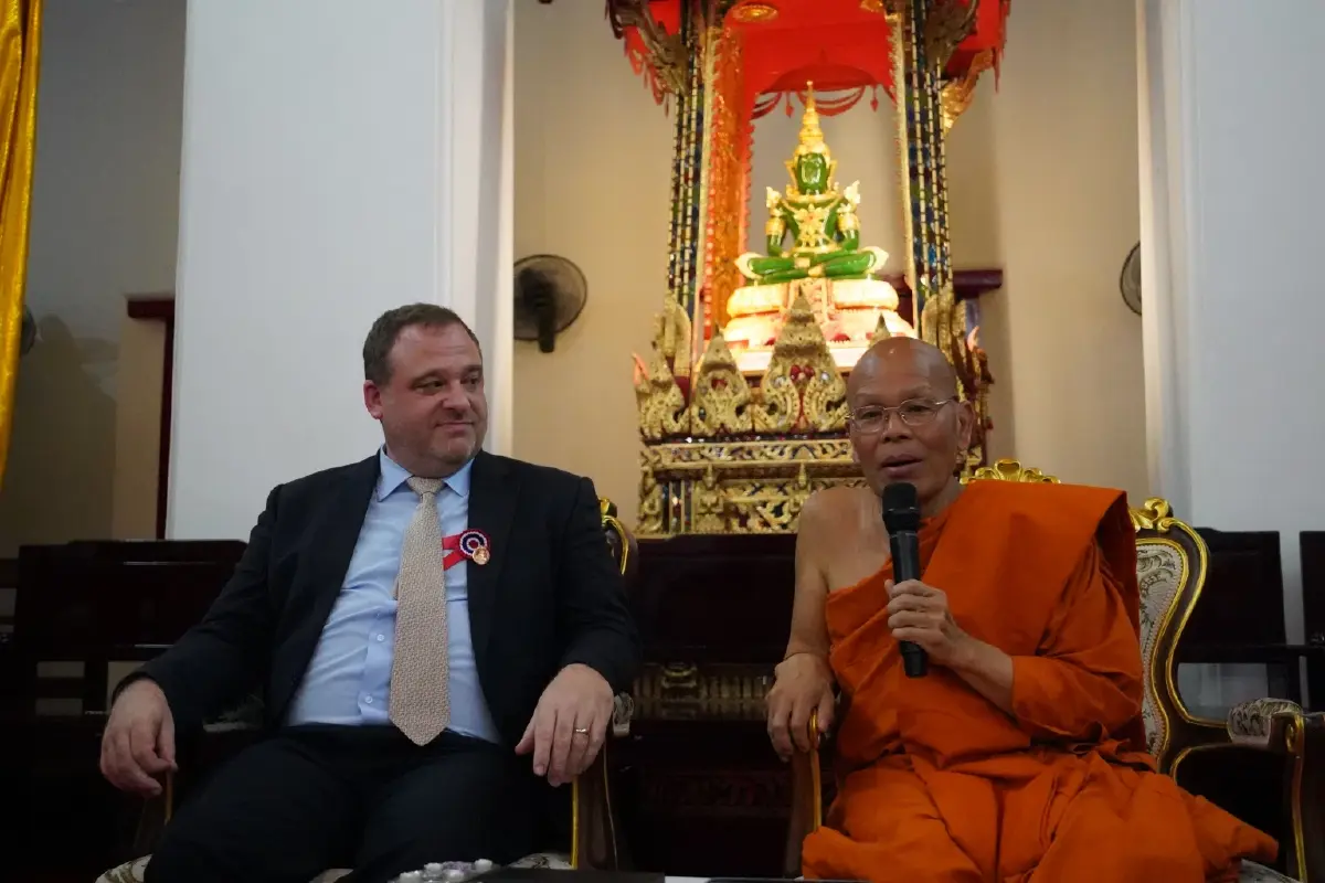 ฉลอง 170 ปีความสัมพันธ์ สถานทูตอังกฤษสนับสนุน วัดพระพุทธปทีป