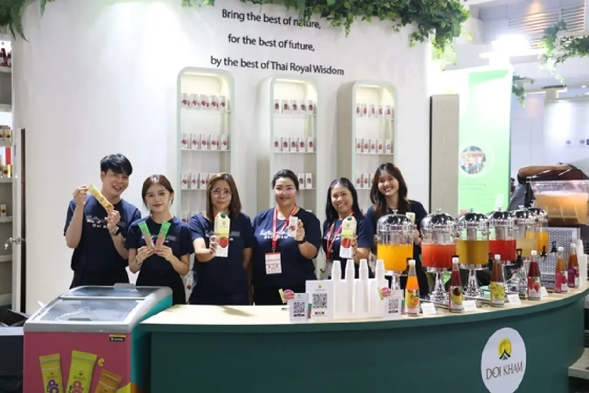 ‘ดอยคำ’ เปิดบูธแสดงสินค้าในงาน ‘THAIFEX - Anuga Asia 2025’
