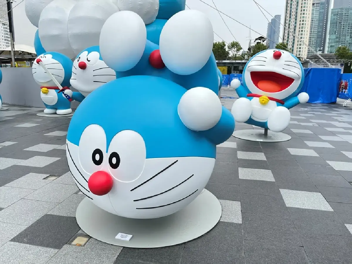 Doraemon สูงเท่าไร "100% Doraemon & Friends Tour in Thailand" มีคำตอบ
