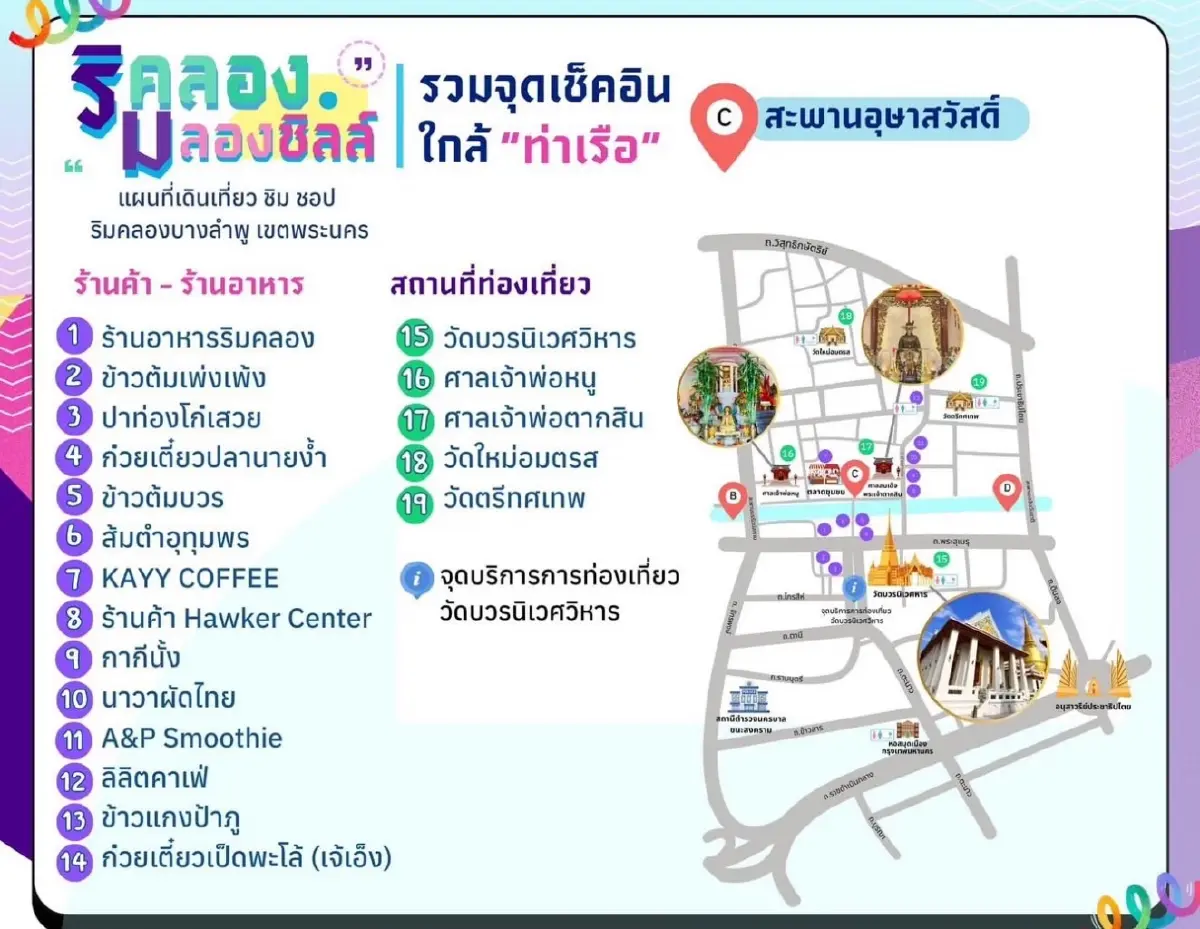 'ศูนย์การเรียนรู้เสน่ห์บางลำพู' ท่องเที่ยวชุมชน กิน เที่ยว อิ่ม