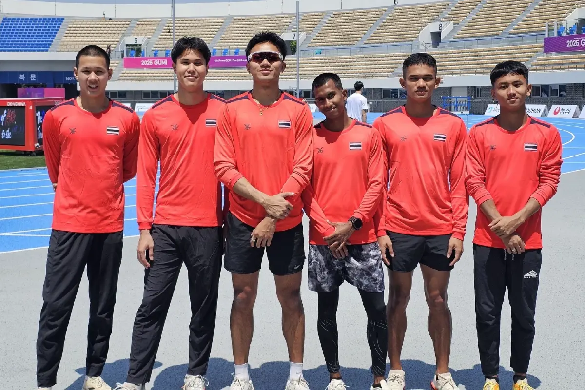 ถ่ายทอดสดกรีฑา ทีมไทย 'บิว ภูริพล - ตาต้า ชุติทัศน์' ชิงแชมป์เอเชีย