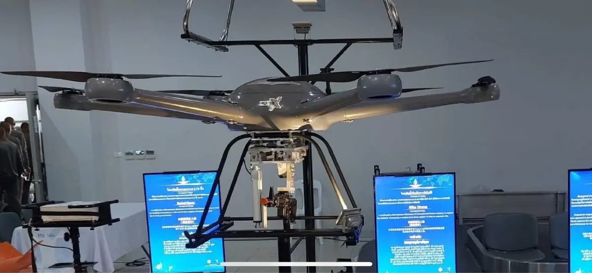 ทอ.โชว์ 'โดรนติดอาวุธ'เสริมภารกิจสู้รบชายแดน ลดสูญเสียกำลังพล