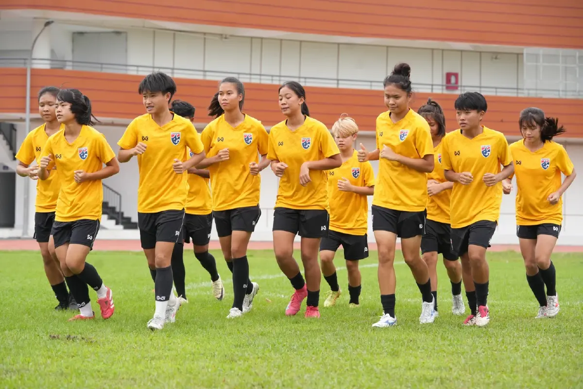 'ชบาแก้ว U19' ซ้อมเข้ม ก่อนดวล 'กัมพูชา' ศึก ชิงแชมป์อาเซียน 2025