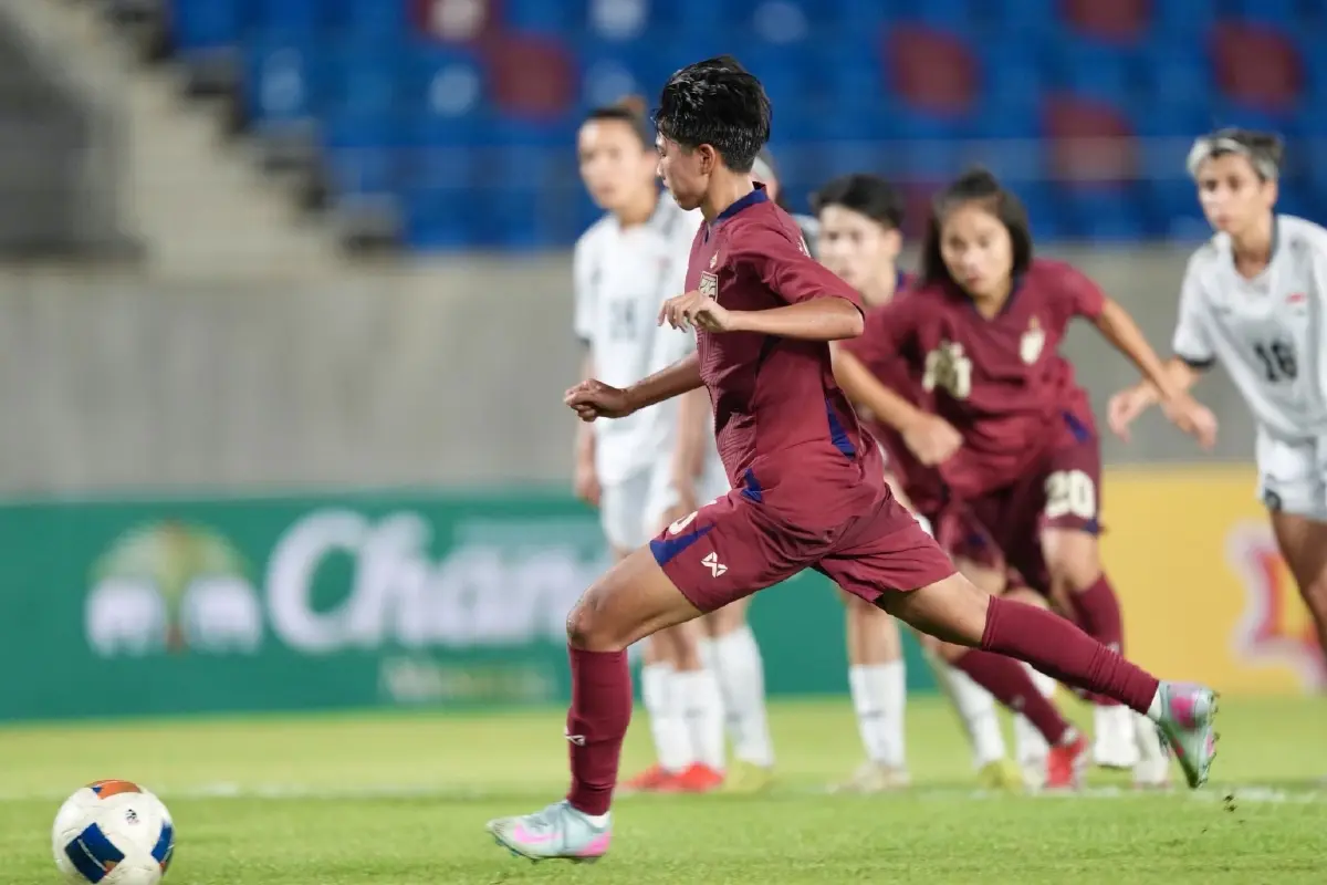 ชบาแก้ว โชว์ฟอร์มดุ ถล่มอิรัก 7-0 การันตี 6 แต้มเต็ม ลุ้นแชมป์กลุ่ม