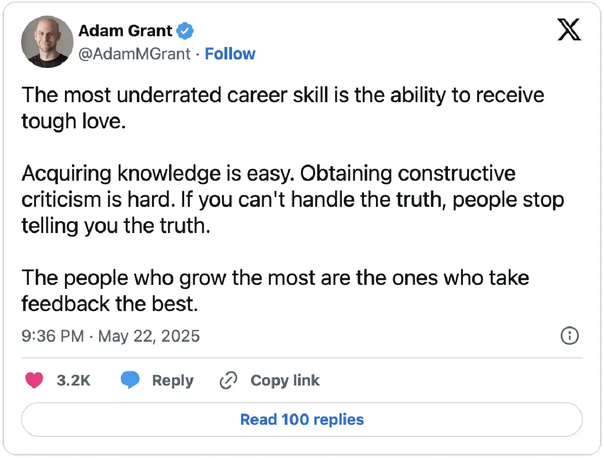 คนเก่งจริงต้องกล้ารับคำติ ทักษะนี้ช่วยเติบโตก้าวไกลกว่าเดิม