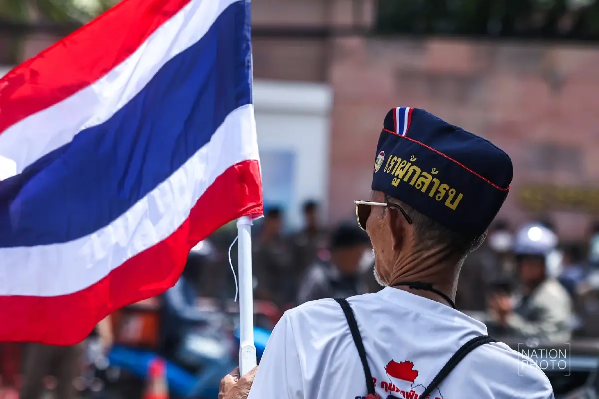 'สถานทูตกัมพูชา' วันนี้ คปท. แสดงจุดยืน หนุนทหารไทยป้องพื้นที่พิพาท