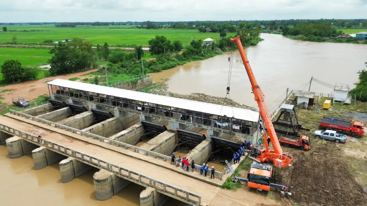 เจ้าพระยาตอนล่าง ระดับน้ำเริ่มทรงตัว กรมชลฯ เฝ้าระวัง 24 ชม.